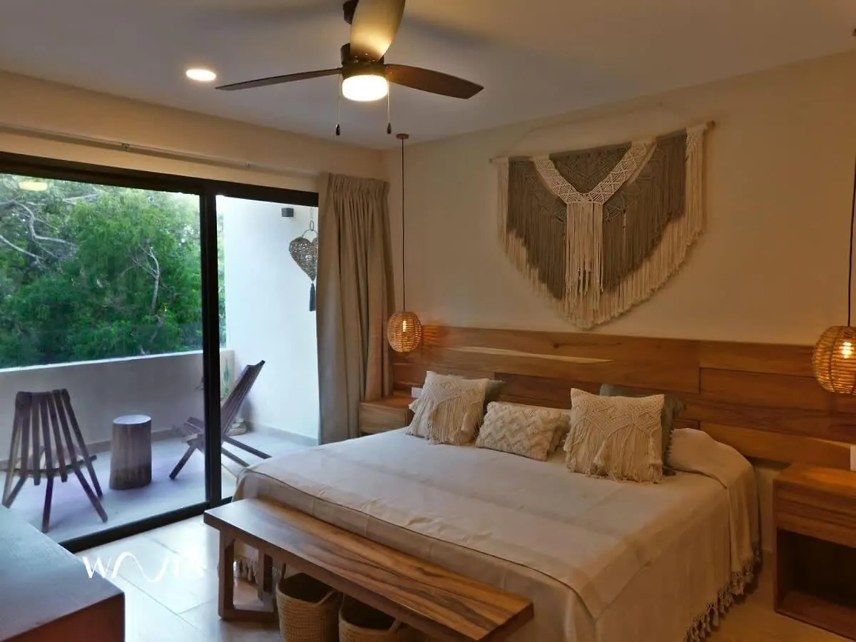 2 Bedroom Amazing Pool Top Amenities Wifi 2Fl Gym Tulum Apartment